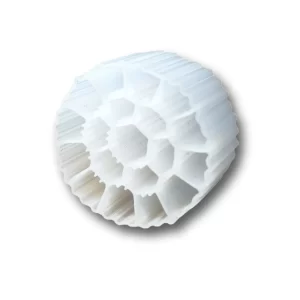 Biomídia biológica K3 MBBR PS2 BN 25x15mm - 100 Litros – Alta Eficiência