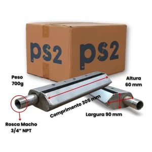 Difusor Bolha Grossa DG 305 - Aço inox