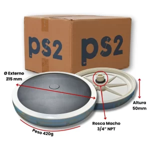 Difusor circular bolhas finas DD215 - ps2